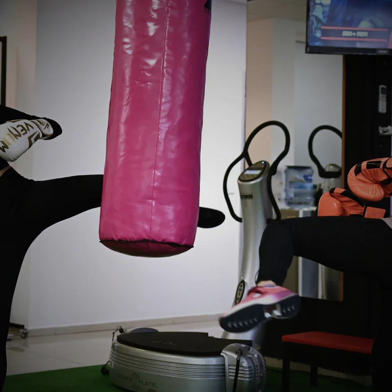 Kik boks trening u paru