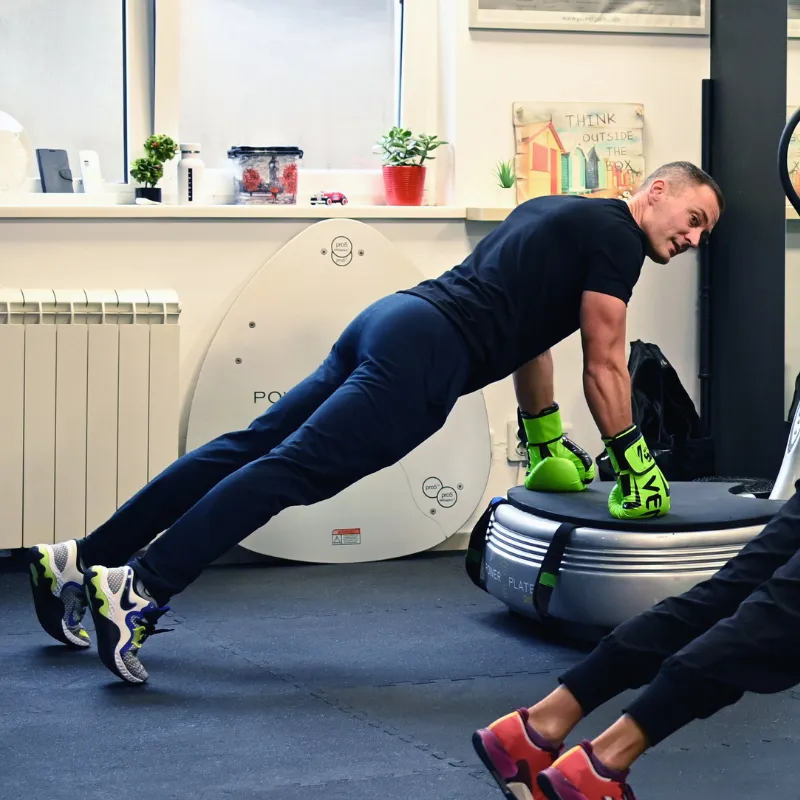 Power Plate i Boks trening